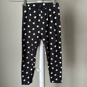 Old Navy Heart Print Leggings 2T